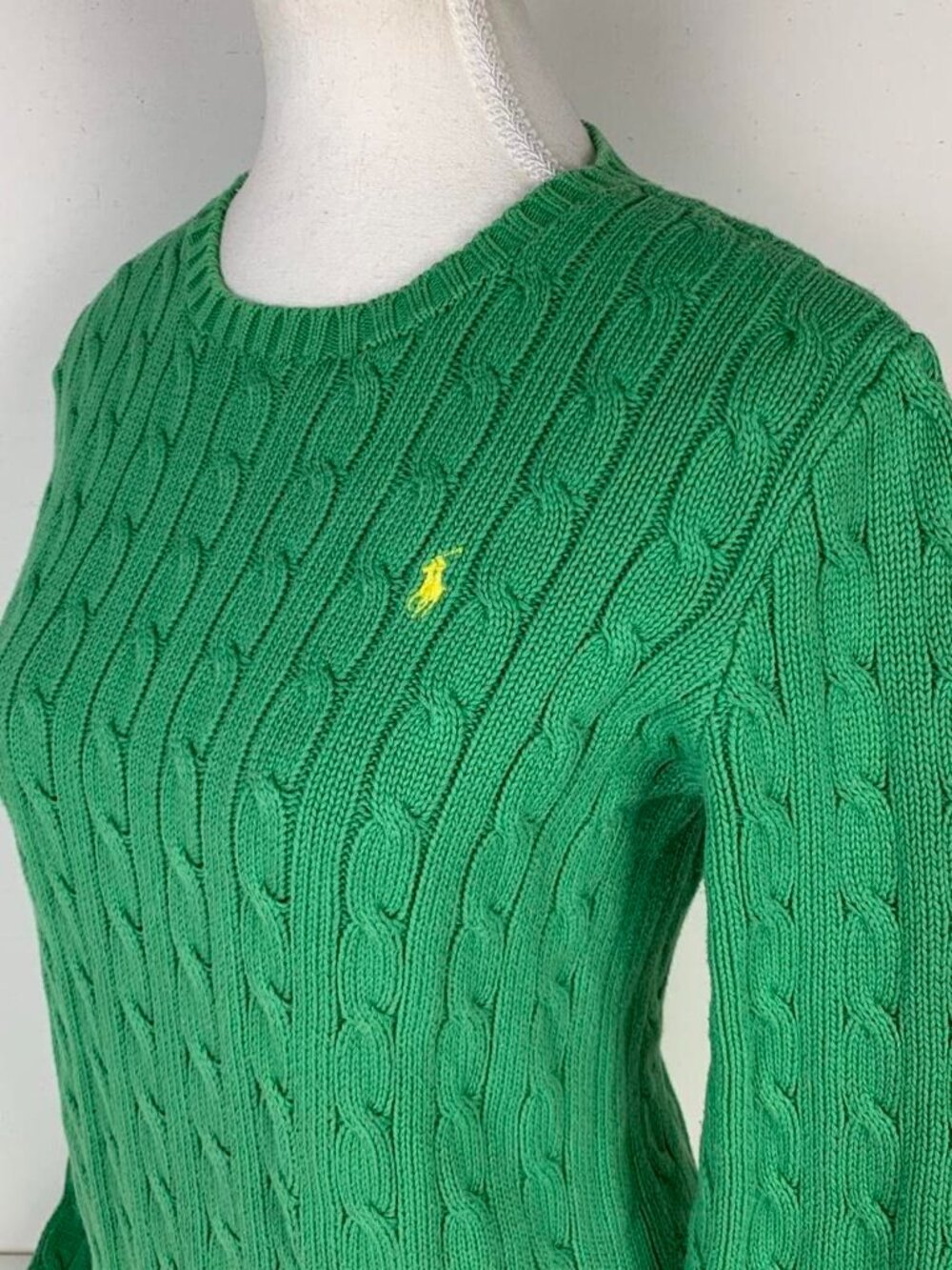 Ralph Lauren Women's Green Jumper - Picture 2 of 8